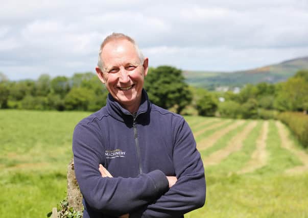 Mr David Crockett on his farm on the Londonderry / Donegal border.

 
Photo by Lorcan Doherty / Press Eye.