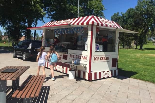 Robinson's Ice-Cream is regularly served in parks across NI.