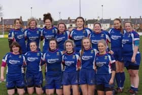 Portadown Ladies Rugby Team.