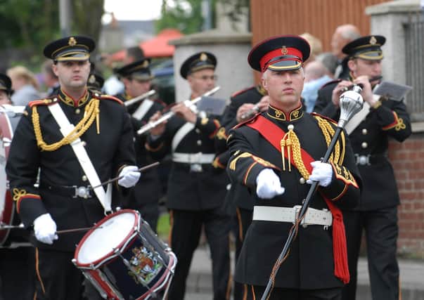 The Boveva Flute Band pictured during a previous parade in Limavady.