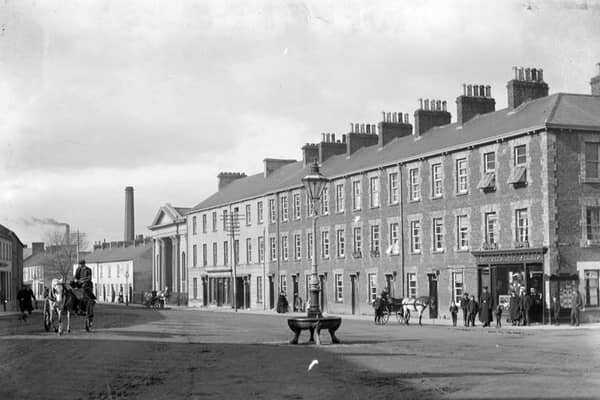 The Edenderry area of Portadown in the early 1900s in Ireland