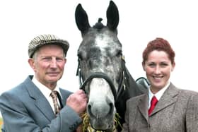 Pictured at a bygone Saintfield Show