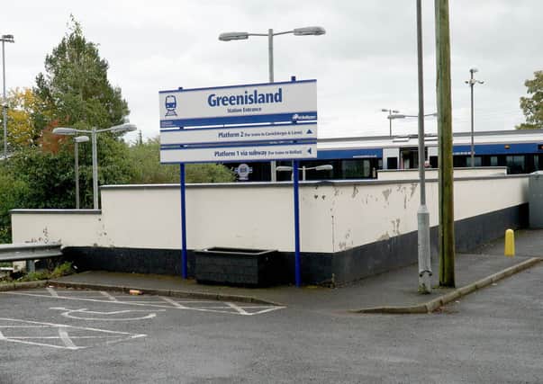 Greenisland Train Station. 
Mandatory Credit -Presseye/Stephen Hamilton