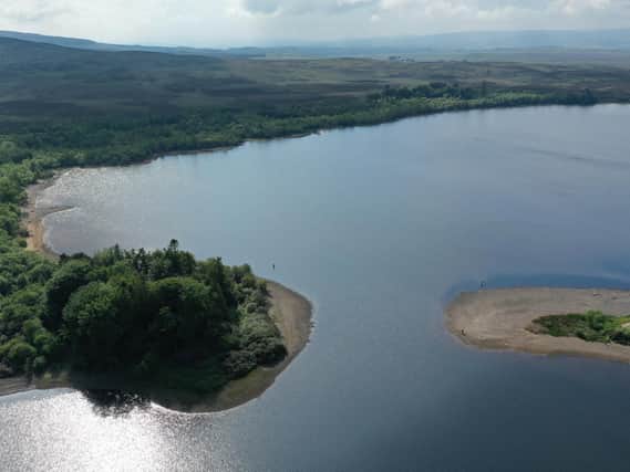 The water in Lough Fea is 40.3 per cent lower compared to last year.