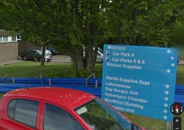 Mortuary at Craigavon Area Hospital. Photo courtesy of Google.
