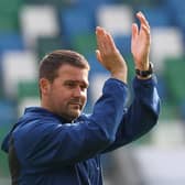 Linfield boss David Healy. Pic by Pacemaker.