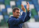 Linfield boss David Healy. Pic by Pacemaker.