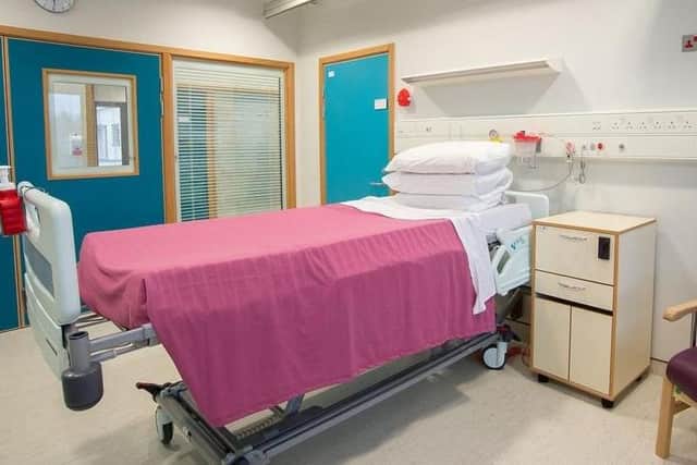 The images were taken in Antrim Area Hospital, Causeway Hospital, Whiteabbey Hospital, Mid Ulster Hospital and the Ballymena Health and Care Centre (archive photo).