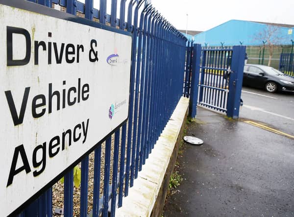 Driver and Vehicle Agency testing centre. Picture by Jonathan Porter/PressEye