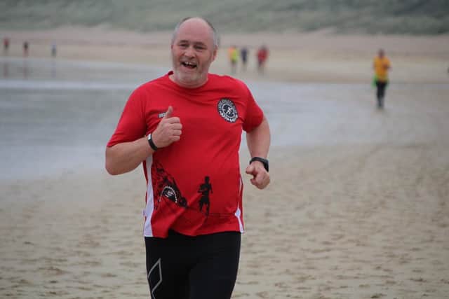 Fergal Mackle at the Portrush Parkrun
