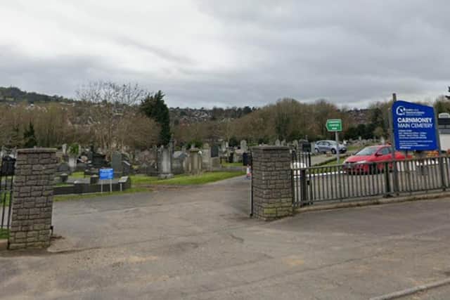 Carnmoney Cemetery. Pic Google