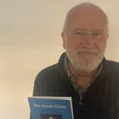 Author Philip Orr with his book The Secret Chain: Francis Hutcheson and Contemporary Ireland