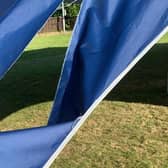 The shelter, which had been erected in the bowling green area, was used by a wide range of people and local community organisations.