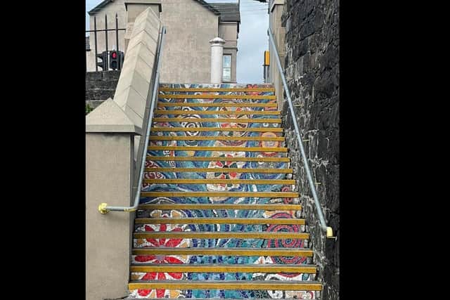 The Larne mosaic by Janet Crymble.