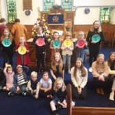 Junior Endeavourers celebrate Harvest at Magheramorne.