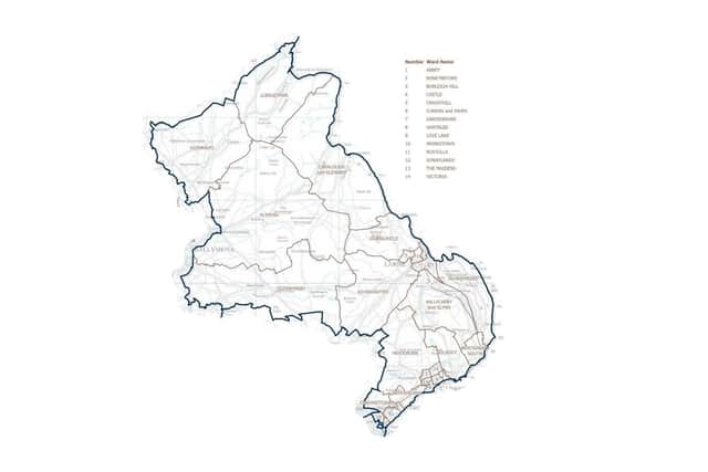 East Antrim’s boundary would grow to include Glenravel, currently in the North Antrim constituency.