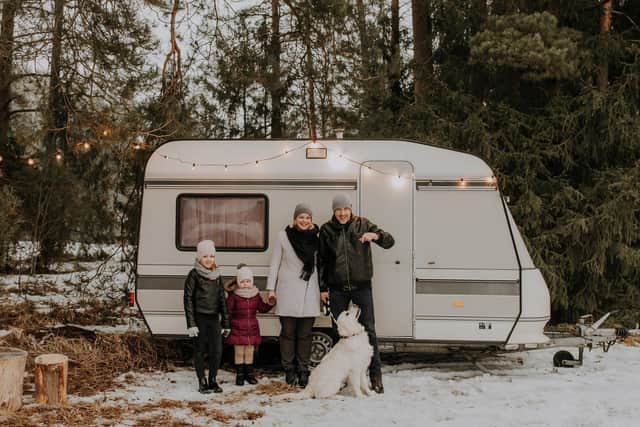 Caravan enthusiasts will be able to enjoy a Christmas staycation at Sixmilewater Caravan Park. (Pic Antrim and Newtownabbey Borough Council).