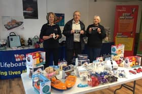 From left to right, Esther Dorman, Stephen Craig and Pamela McAuley.