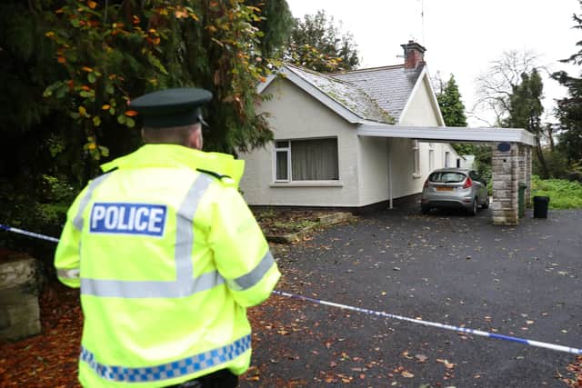 Murder investigation launched after body found in Portadown. The body of a man was found at a residential property in the Whitesides Hill area. Photograph by Declan Roughan / Press Eye
