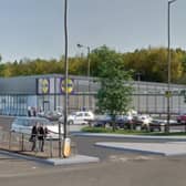 Proposed Lidl Northern Ireland store at Omagh.
