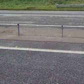Motorcyclists have been campaigning against the use of wire rope barriers on central reservations. Image by Google.