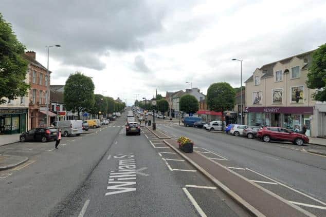 Google picture of Cookstown town centre.