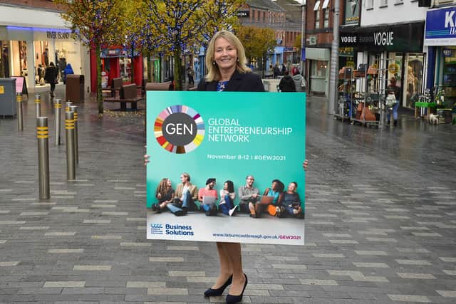 Chair of Lisburn & Castlereagh City Council’s Development Committee, Alderman Amanda Grehan.
