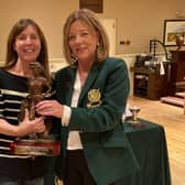 Rosie Armstrong winner of the club championship matchplay for lower handicaps pictured at the ladies final prize night 2021 at Lisburn Golf Club