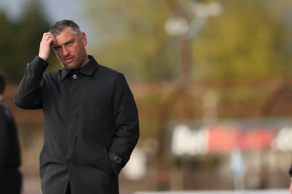 Portadown boss Matthew Tipton.  Mandatory Credit ©INPHO/PressEye/Philip Magowan
