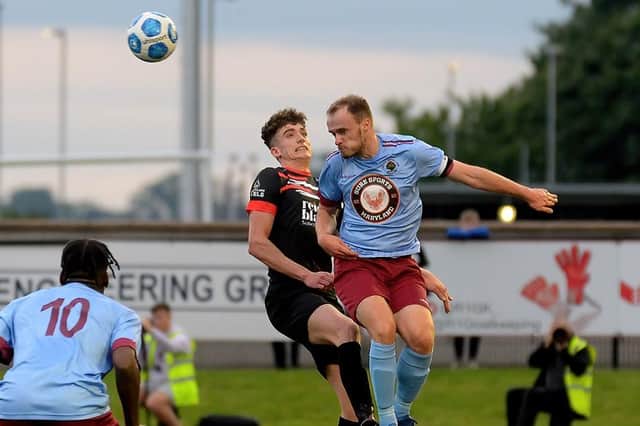 Institute left-back Conor Quigley damaged his thigh muscle during Saturday’s 2-2 draw at Annagh United.