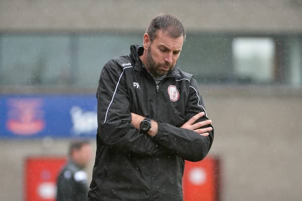 Ballyclare Comrades boss Paul Harbinson. Photo Andrew McCarroll/ Pacemaker Press