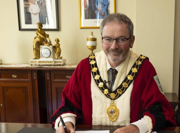 Mayor of Mid and East Antrim, Cllr William McCaughey