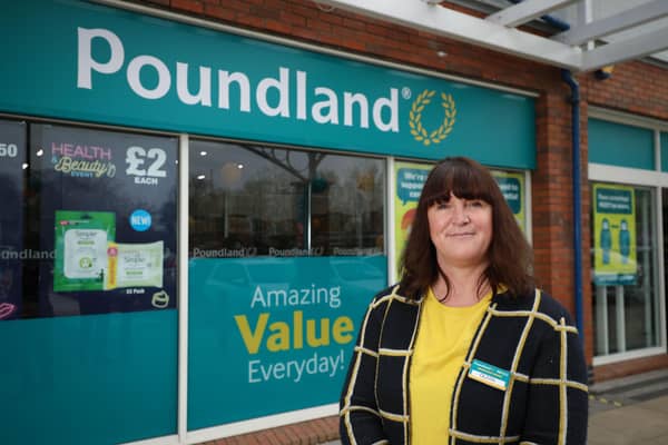 Olivia McLoughlin, Poundland's country manager.
