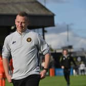 Carrick Rangers boss Stuart King