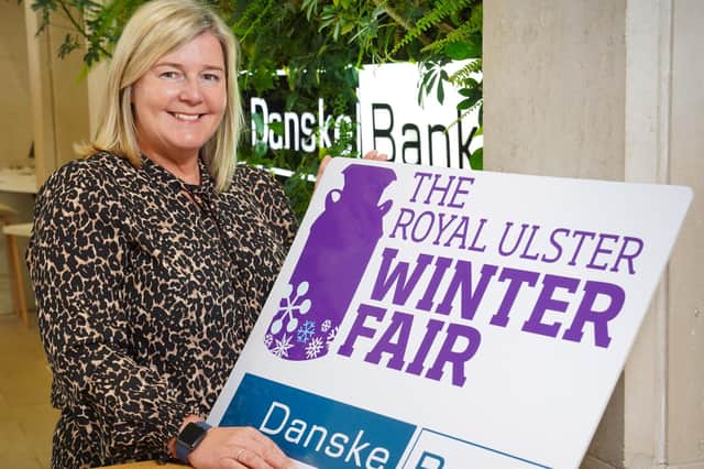 Rhonda Geary, operations director at the Royal Ulster Agricultural Society is pictured ahead of the 35th Royal Ulster Winter Fair taking place on Thursday 9th December at the Eikon Exhibition Centre, Balmoral Park.