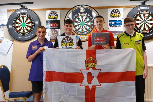 Players from Carrickfergus Junior Darts Academy have already represented Northern Ireland on the global stage.
