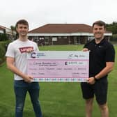 Whitehead brothers Philip and David Stewart supported Cancer Research UK through a 72-hole golf challenge in memory of their late father, Stephen..