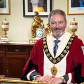 Mayor of Mid and East Antrim, Councillor William McCaughey