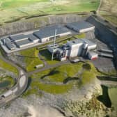 Artist's impression of the Hightown incinerator