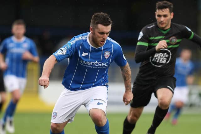 Cathair Friel was on target for the Bannsiders