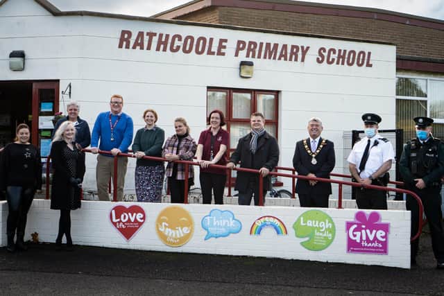 Rathcoole Primary School has become a 'Safe School.'