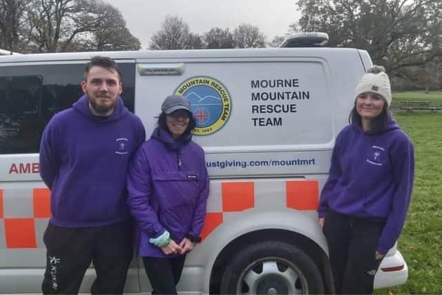 Conor Duffy, Adele Tomb & Carolyn Crawford at the Run for Rescue
