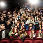 The Les Miserables staged concert cast