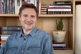 Ballymena born actor and Hollywood star, Liam Neeson, has ecorded a special message for the pupils and parents and staff of Braidside Integrated School in Ballymena