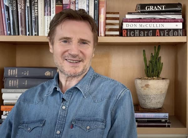 Ballymena born actor and Hollywood star, Liam Neeson, has ecorded a special message for the pupils and parents and staff of Braidside Integrated School in Ballymena
