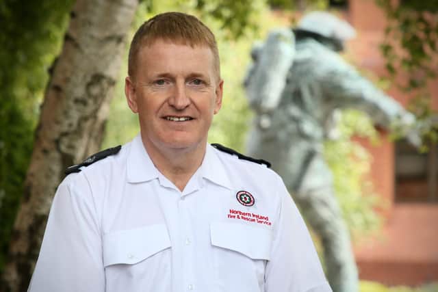 NIFRS Area Commander Brian Stanfield