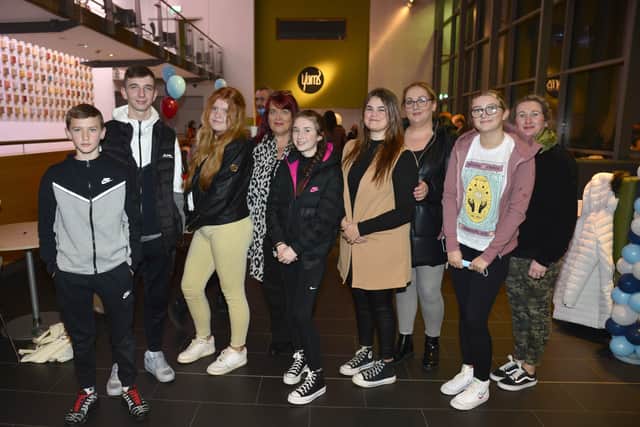 Youth group leaders and members of  Mayfiled Community Group at the youth celebration event at Theatre at The Mill.