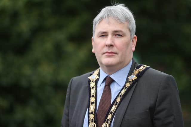 Mayor of Causeway Coast and Glens Borough Council,Cllr Richard Holmes