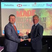 Mark Hutchinson, CEO of Hutchinson Engineering, and Alan Reid, Principle Lecturer of Engineering at Northern Regional College