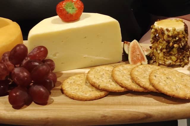 Some of the artisan cheeses created by skilled Nicole Stronge